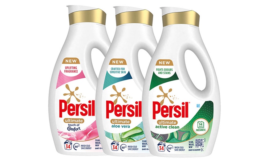 Image 1: Two, Three or Four Persil Ultimate Laundry Washing Liquid Detergents