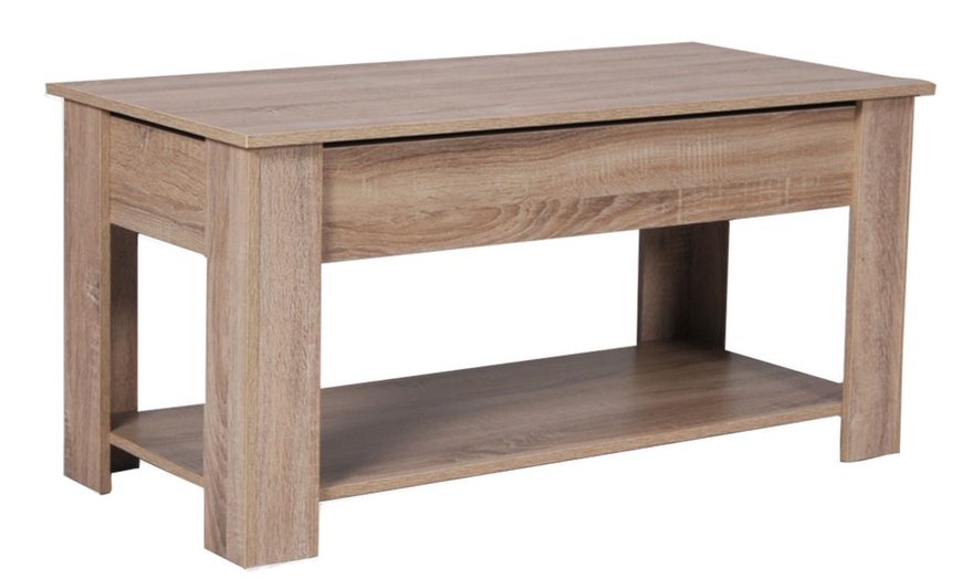 Image 9: Table basse "Utah" avec plateau relevable