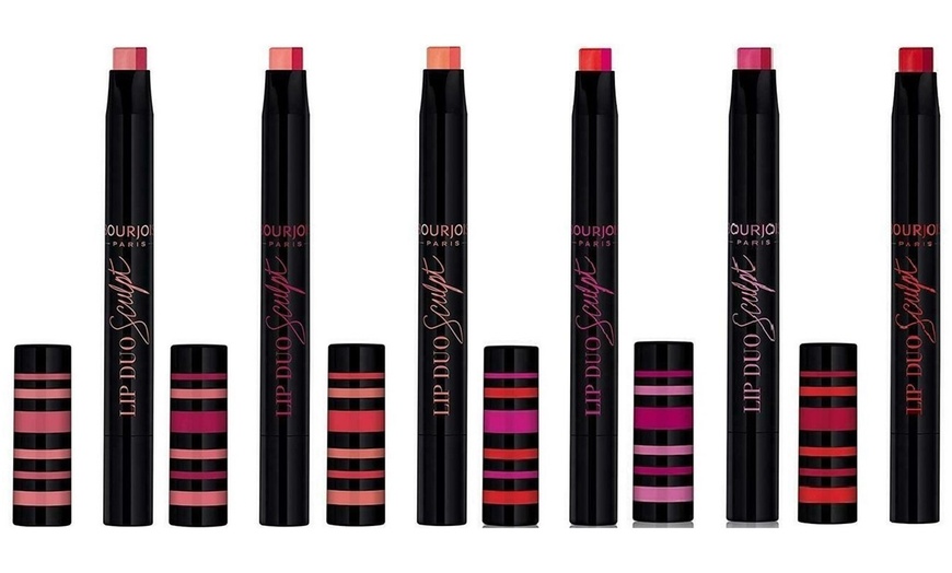 Image 1: Six-Pack of Bourjois Lip Duo Sculpt Lipstick