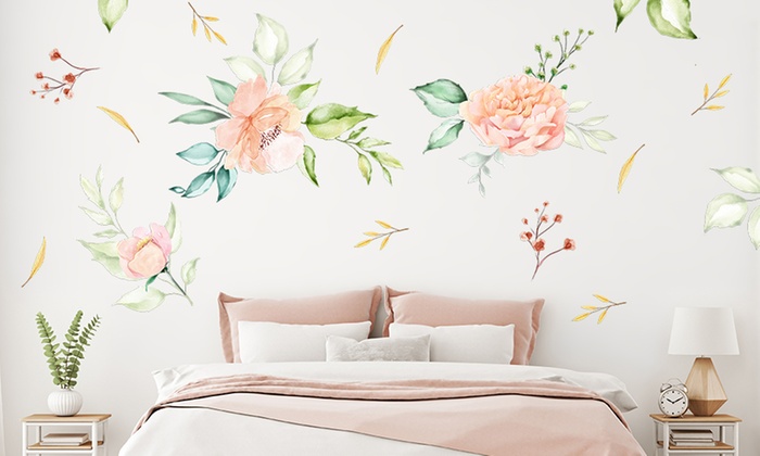 Summer Flowers Wall Stickers