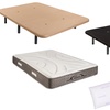 Image 1: Pack base, colchón y almohada