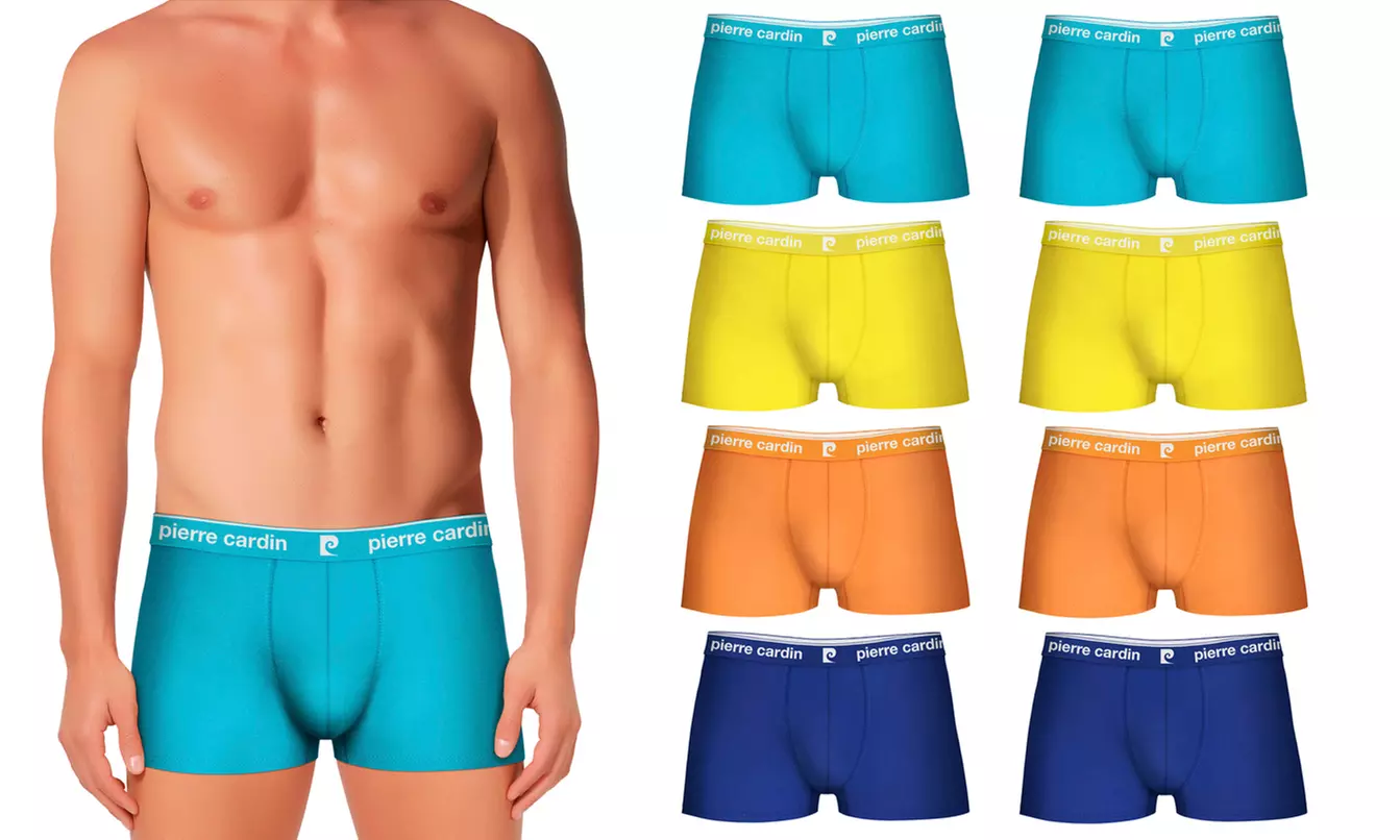 Lot de 8 boxers Pierre Cardin, pour homme - Second Medium