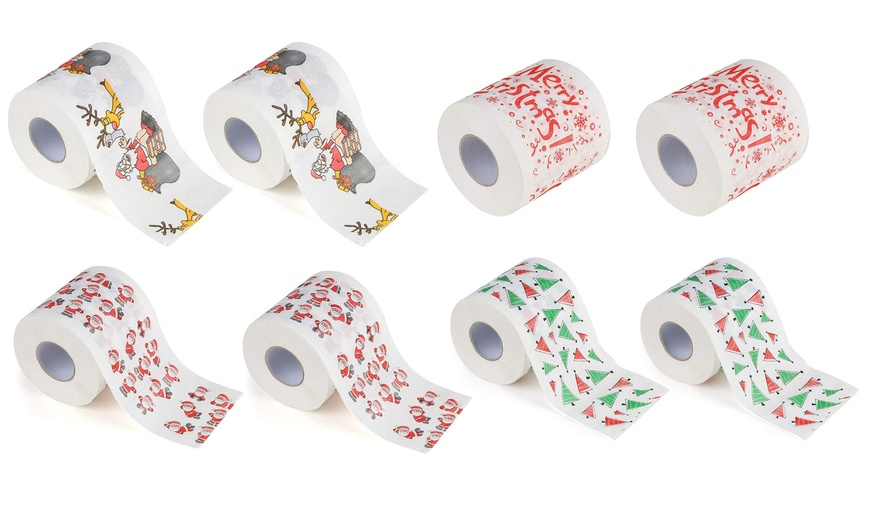 Image 12: Christmas-Themed Toilet Roll