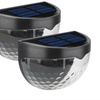 Image 4: 2, 4 or 6 pack of Solar 6 LED Water Droplet Wall Lights