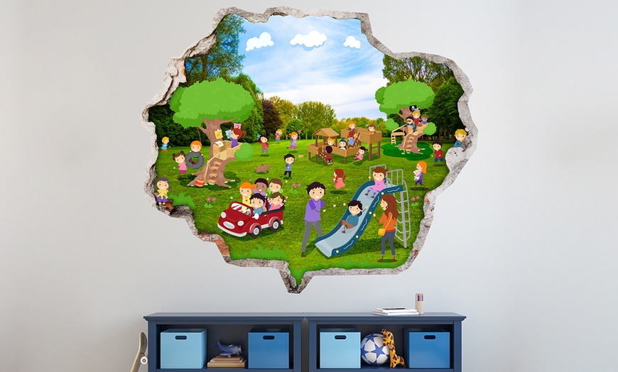 Image 7: Kid's 3D Wall Stickers