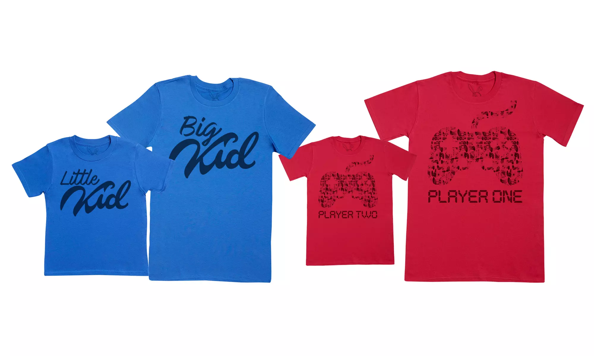 Matching Dad and Kid Printed T-Shirts for £7.90 - Primary Image