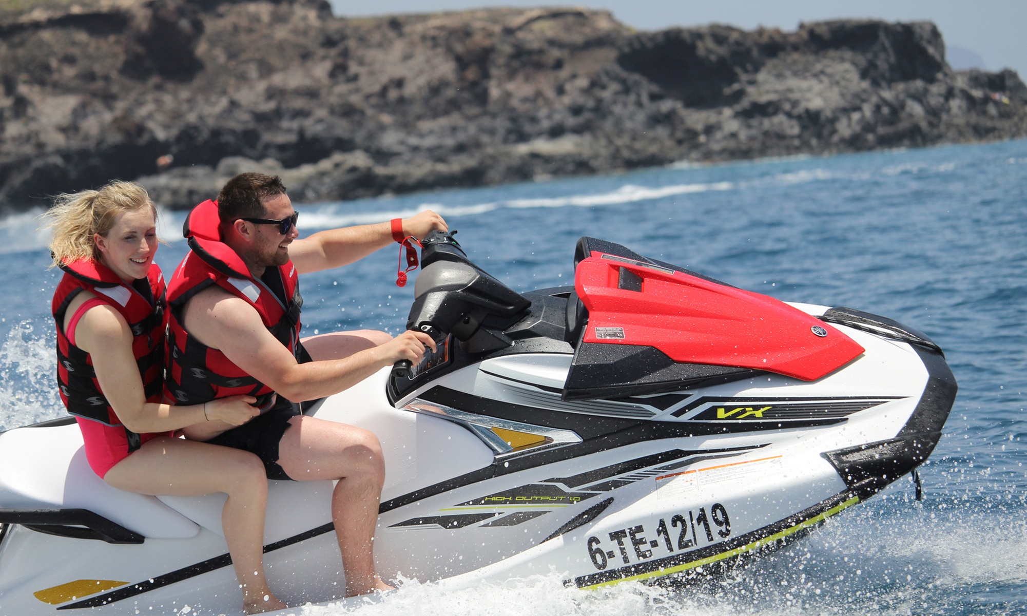 Excursión en moto de agua