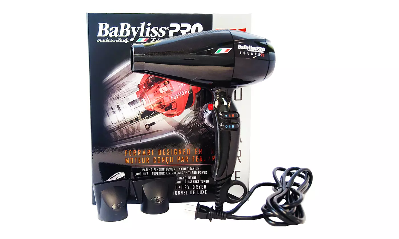 Babyliss Pro V1 Volare Ferrari Designed Engine Hair Dryer - Primary Image