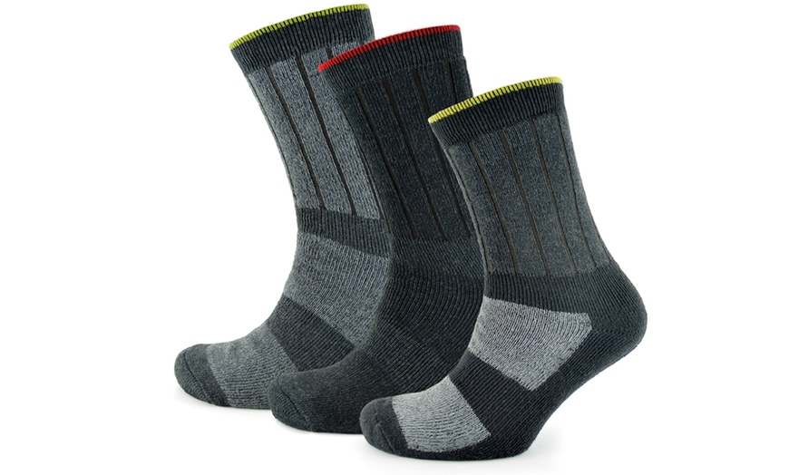 Image 9: One or Two Packs of Three Men's Socks