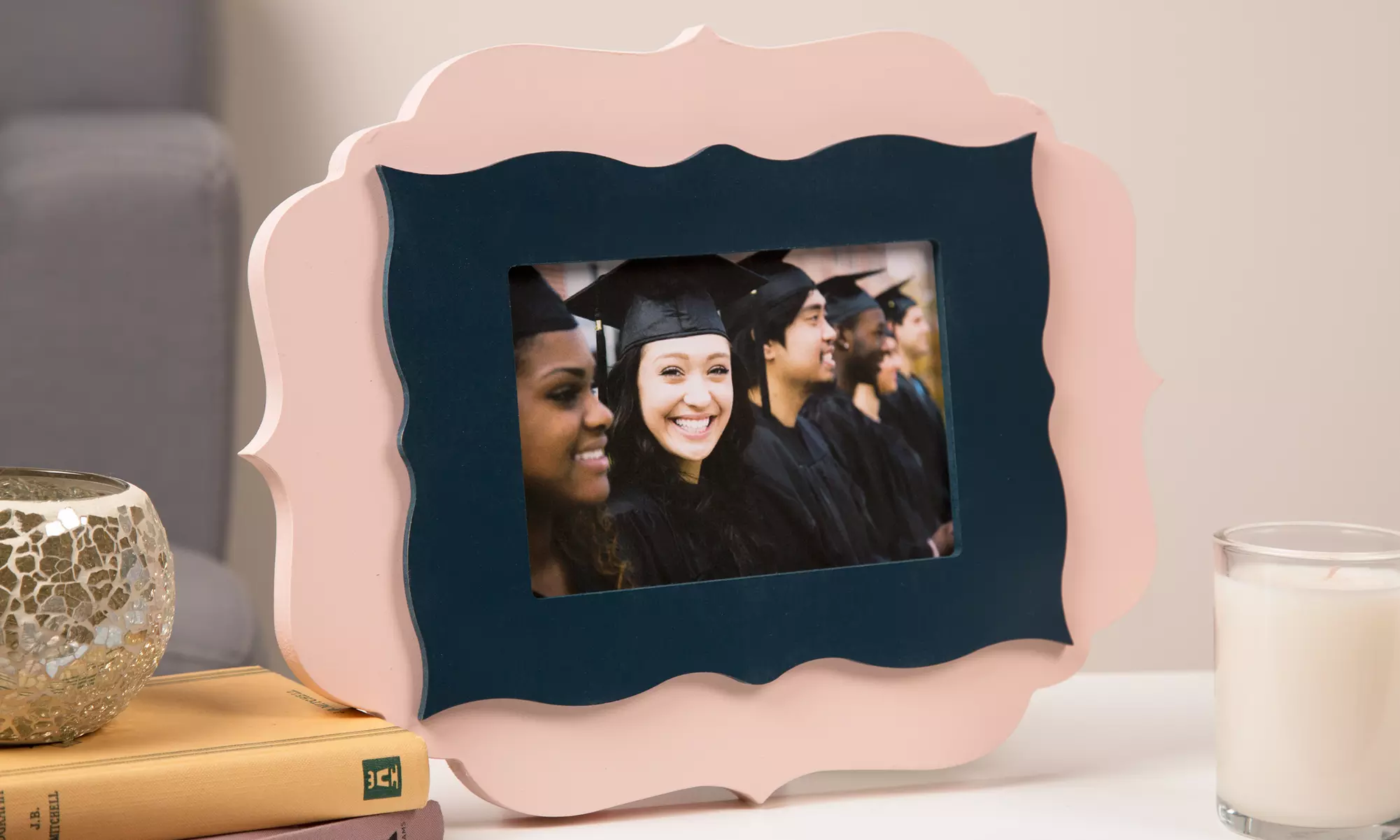 Design Your Own Changeable Magnetic Wood Picture Frame at Thistle & Poppy - Second Medium