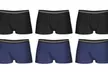 Pack 6 à 12 Boxers de la collection Men's Line - Second Medium