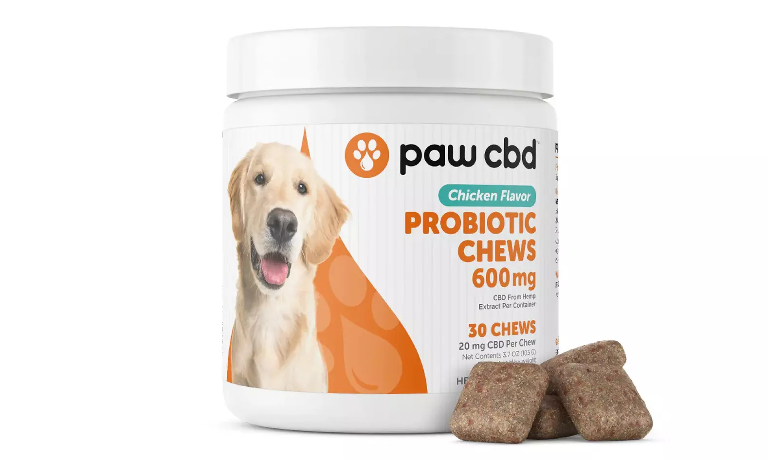 CBD Hip & Joint Dog Soft Chews For Enhanced Mobility 600MG from cbdMD