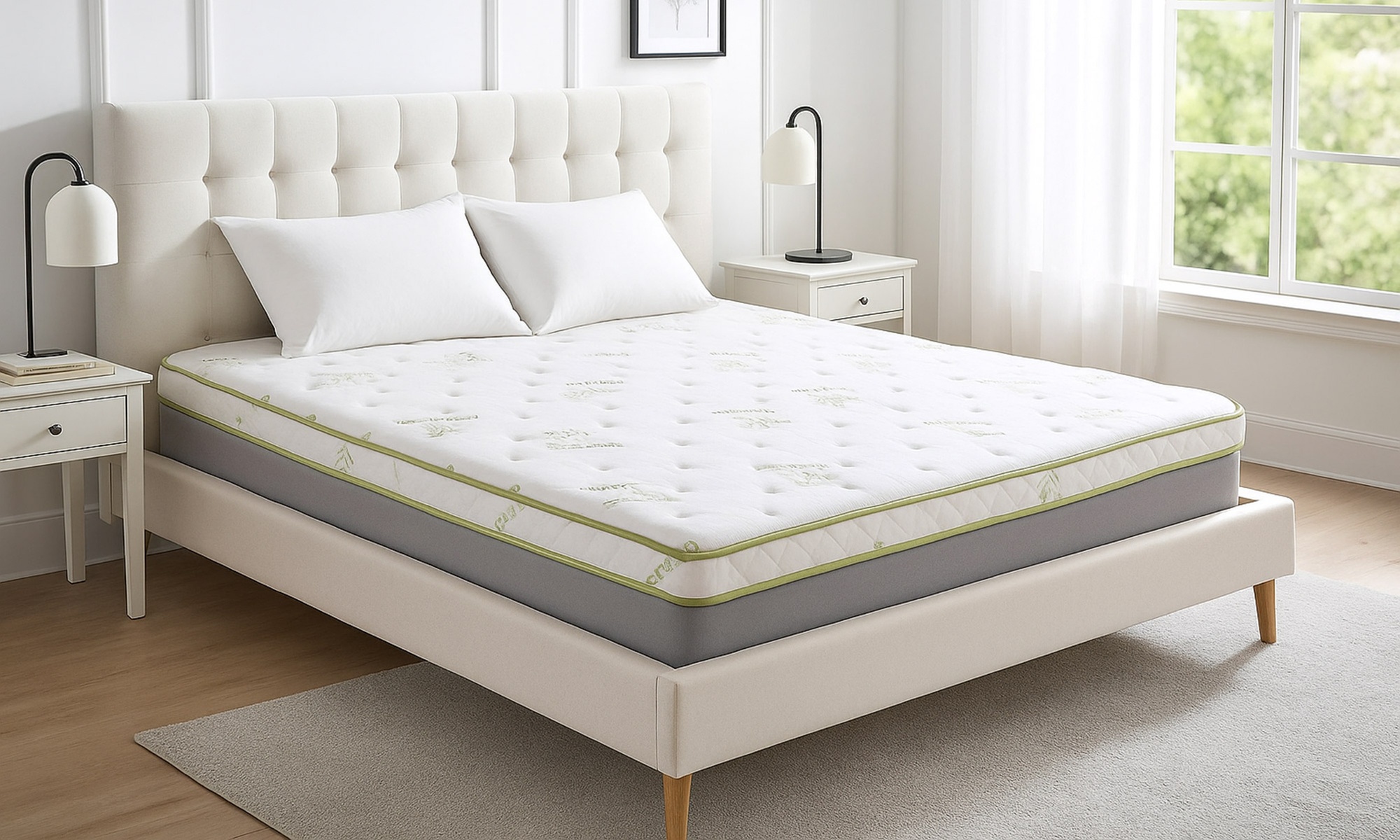 Surmatelas Bamboo Soft, mémoire de forme