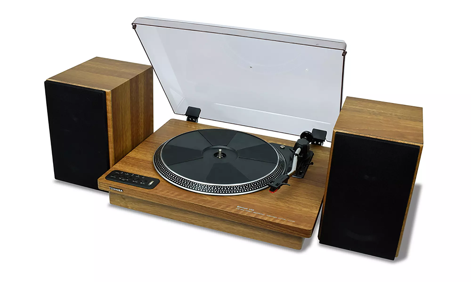 Toshiba TY-LP200 12" Bluetooth Turntable with Stereo Speakers - Primary Image