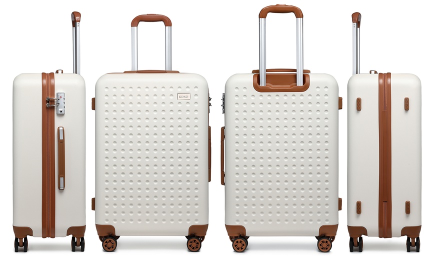 Image 21: Valise ABS avec design circulaire