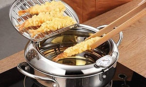 Deep Fryer Pot with Temp Control 