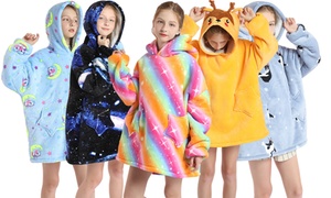  Kids' Oversized Hooded Blankets 