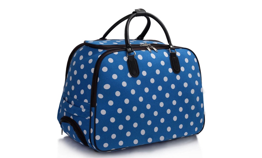 Image 14: Travel Holdall with Wheels