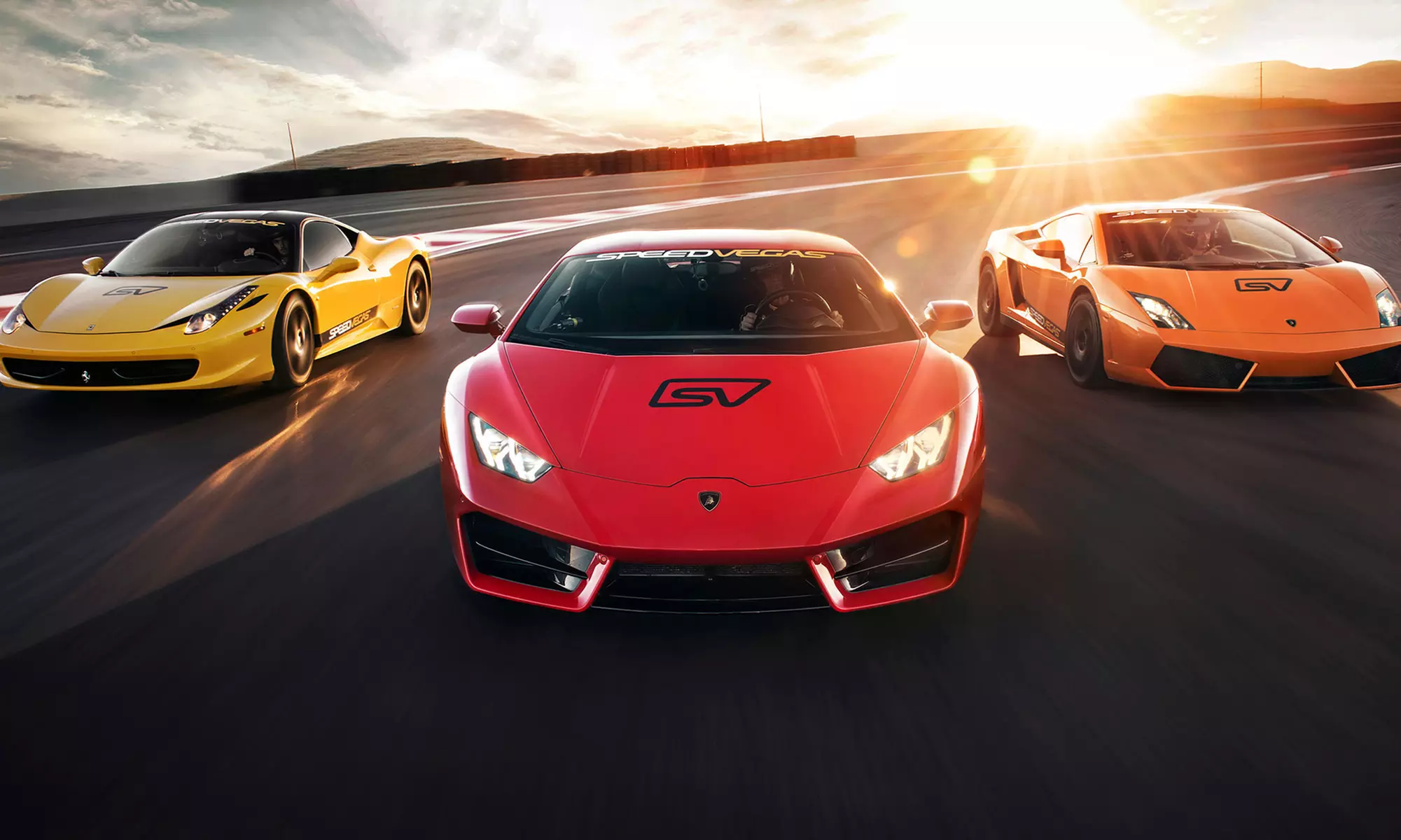Three-Lap Exotic Car or Five-Lap Baja Truck Driving Experience at Speed Vegas (Up to 28% Off) - Primary Image