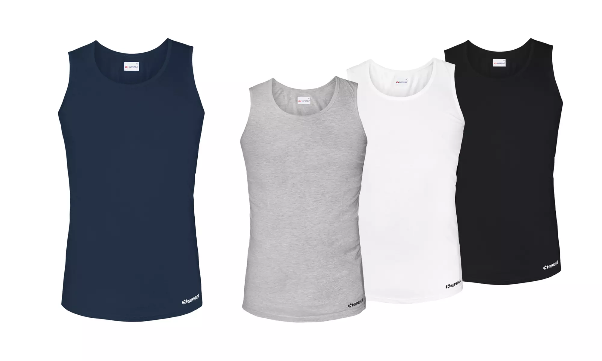 Set da 3 canotte da uomo Superga