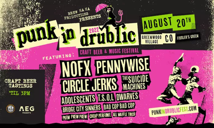 Punk in Drublic Craft Beer & Music Festival Feat. NOFX on August 20 at 12 p.m. - Primary Image