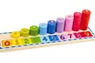 Jeu éducatif en bois 2 en 1 méthode Montessori pour apprendre à compter Tooky Toy - Second Medium