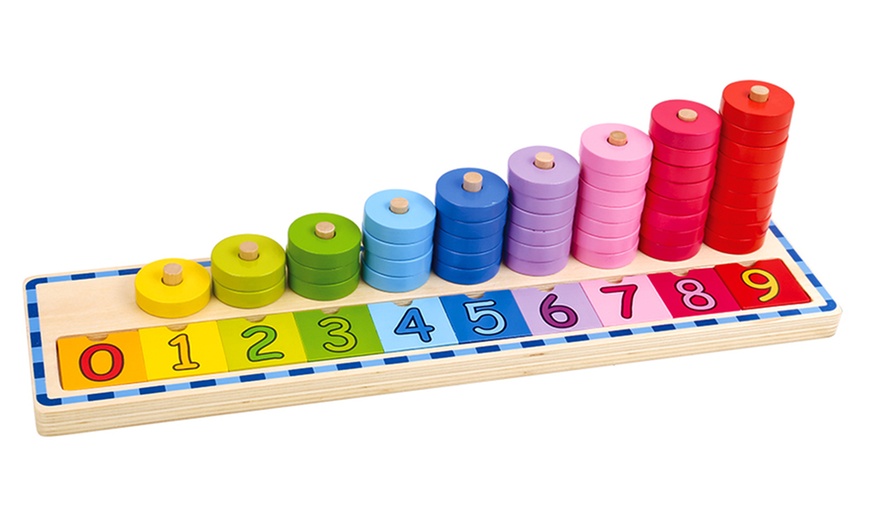 Image 2: Tooky Toys Counting Stacker