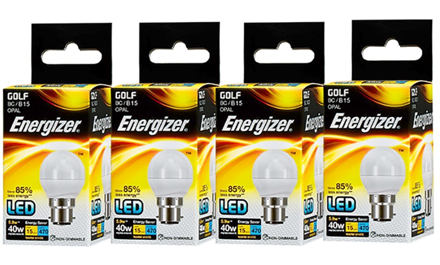 Image 8: Four Energizer LED Light Bulbs