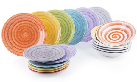 Servizio di piatti Excelsa Old Italy da 18 pezzi