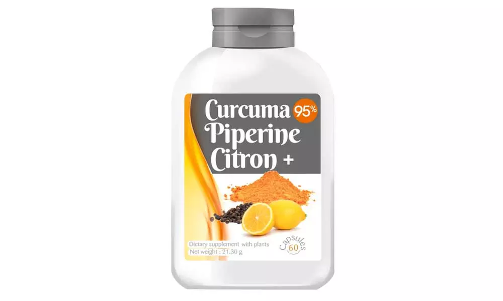 Jusqu'à 1 an de cure Curcuma Pipérine Citron +, programme minceur - Second Medium