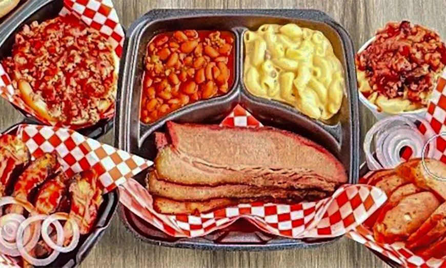 Image 1: Savor with $25 or $45 Towards BBQ