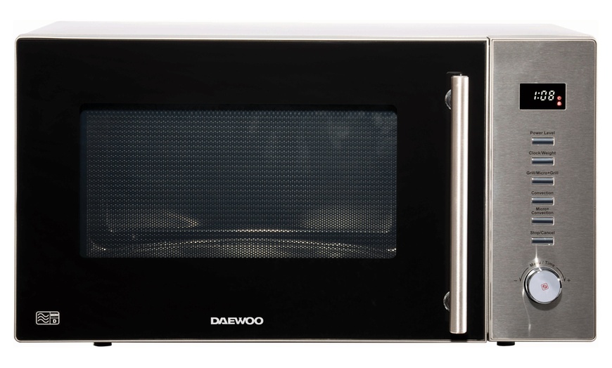 Image 2: Daewoo 30L 900W Digital Microwave with Grill and Convection