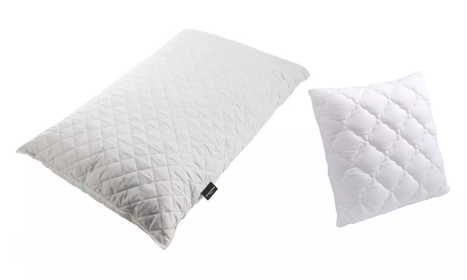 Lot de 2 oreillers à mémoire de forme de la marque Promo Linge