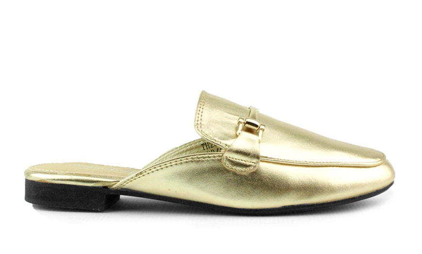 Image 5: Backless Loafer Mules