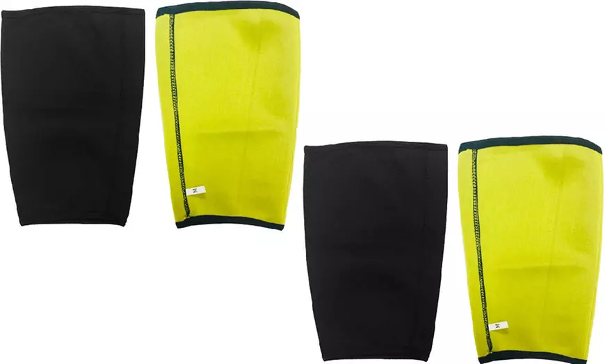Image 3: 1 ou 2 paires de tours de cuisses de sudation unisexes