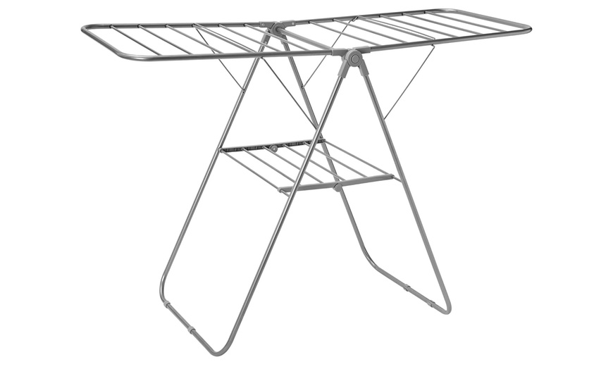 Image 3: Foldable Clothes Airer