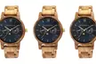 1x, 2x oder 3x WoodWatch Sailor Holz-Armbanduhr - Second Medium