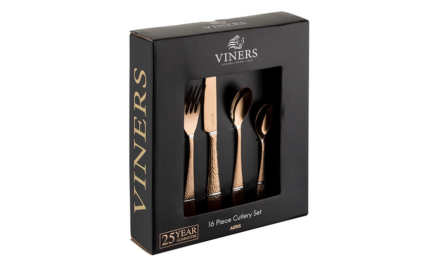 Image 3: Viners Aeris 16-Piece Cutlery Set