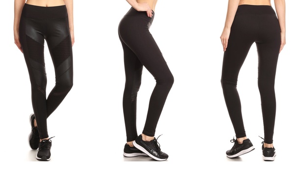 Electric yoga hot sale moto leggings