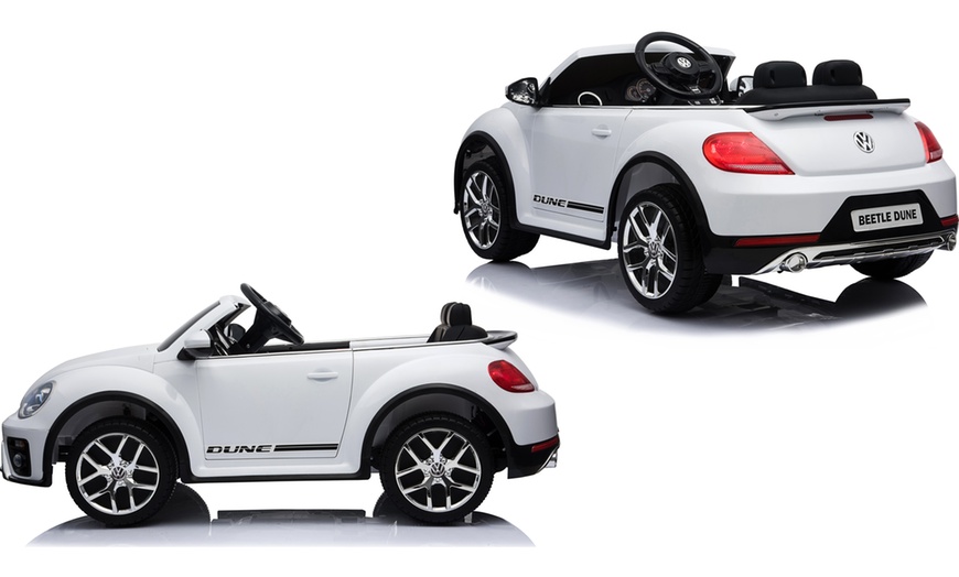 Image 3: Volkswagen Beetle Kids' Ride-On