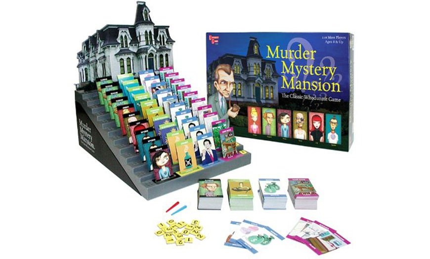 Image 1: Murder Mystery Mansion Board Game