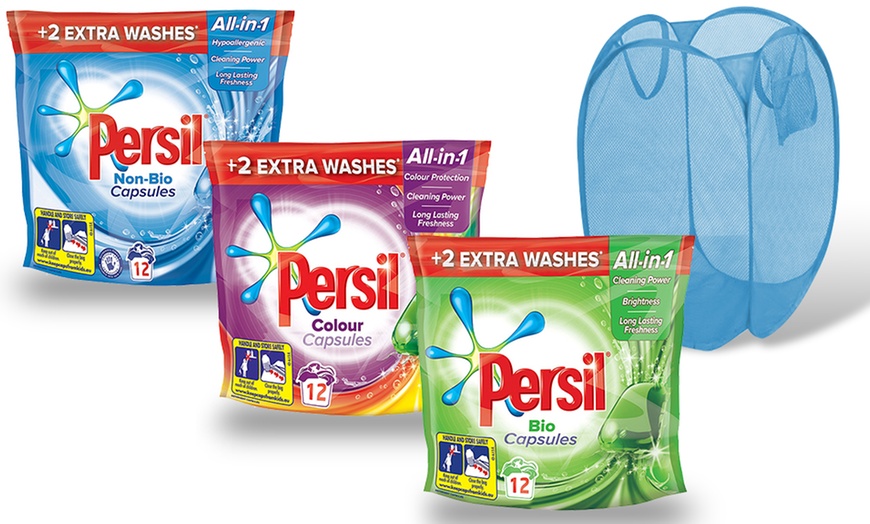 Image 1: 60 Persil Tablets and Laundry Bag