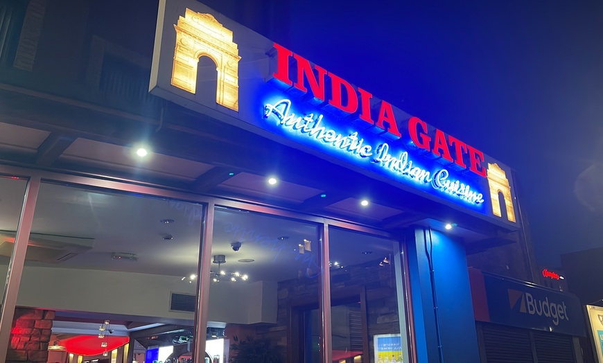 Image 2: House Sharing Platter and a Main Indian Meal with Rice 