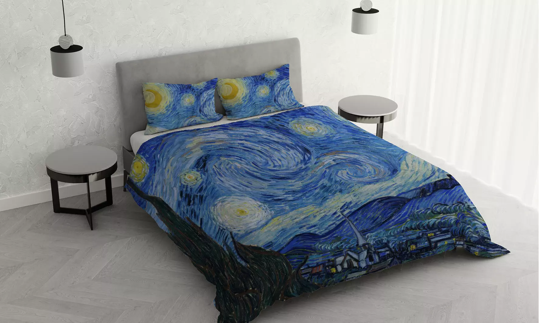 Ensemble "Arte" avec housse de couette et taies d'oreiller, modèle au choix - Primary Image