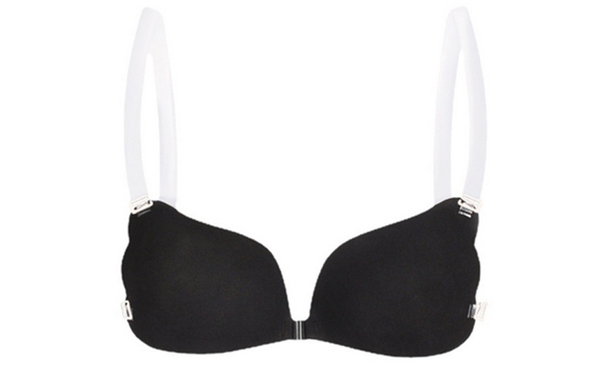 Image 2: Women's Push-Up Bra with Invisible, Detachable Straps