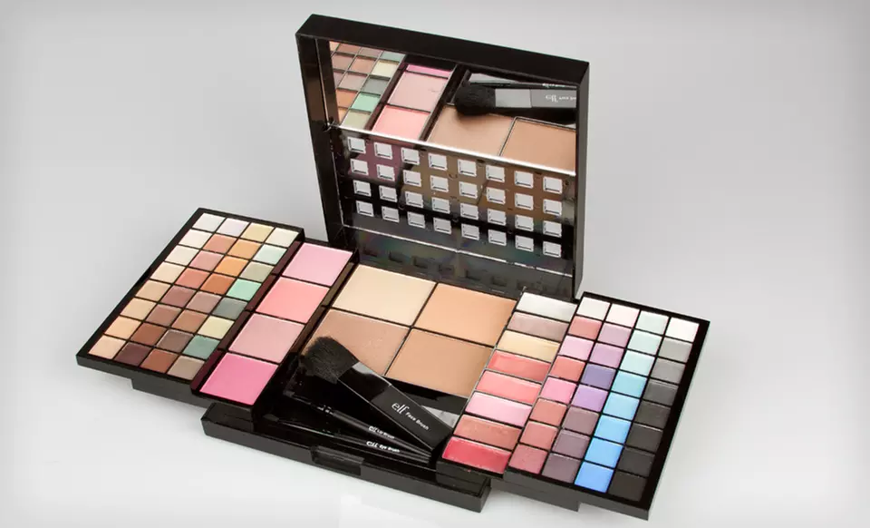$19.99 for an e.l.f. 83-Piece Full-Face Makeup Collection ($35 List Price). Free Shipping. - Primary Image