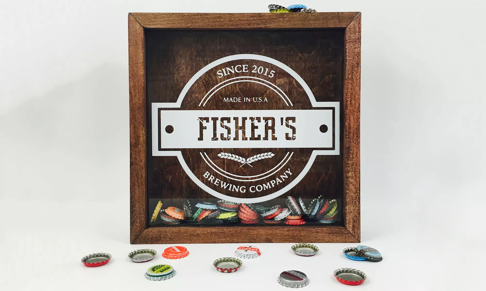 Custom Shadow Box for Beer Bottle Caps from Metal Unlimited (Up to 56% Off) - Primary Image