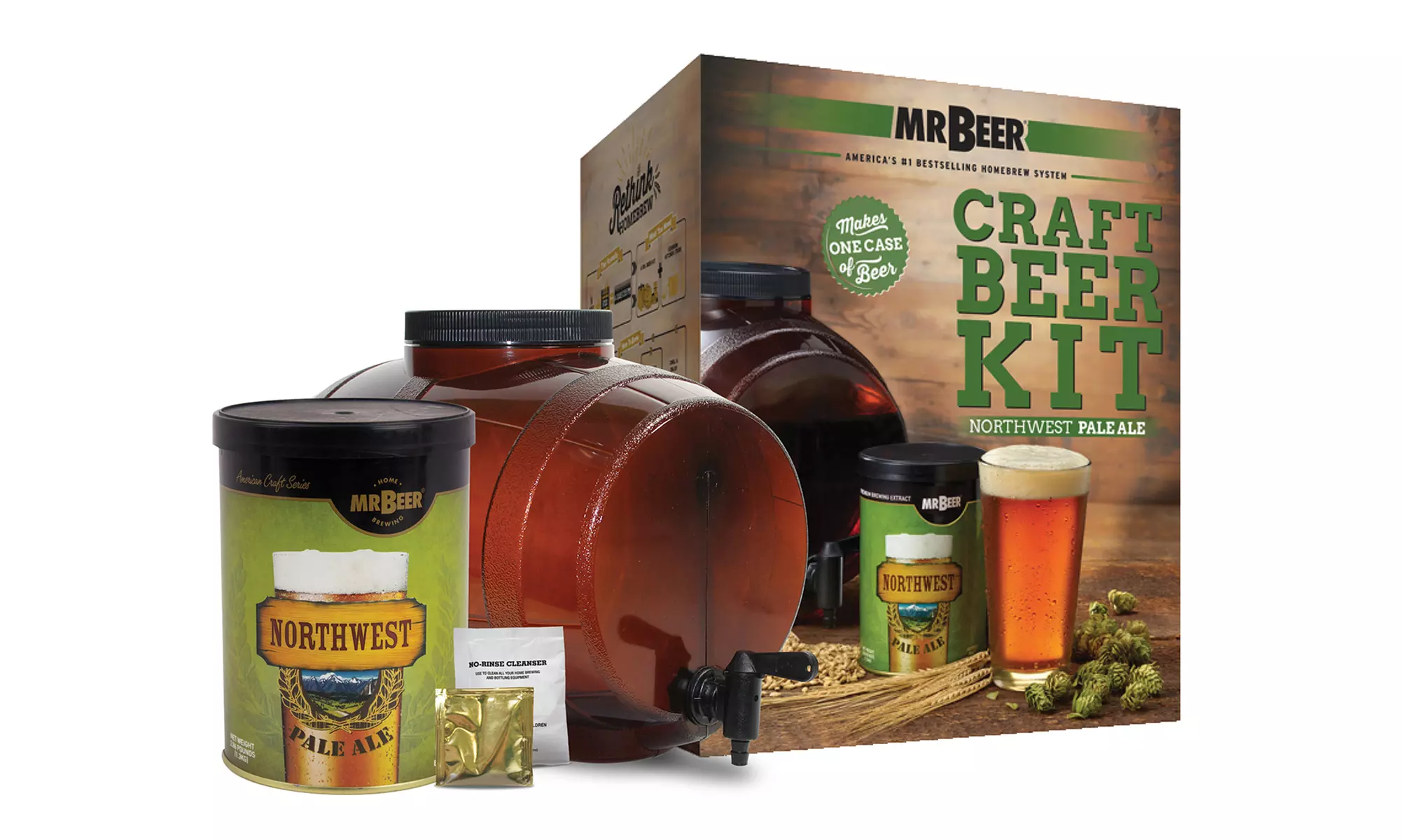 Mr. Beer Northwest Pale Ale Craft Beer Making Kit - Primary Image