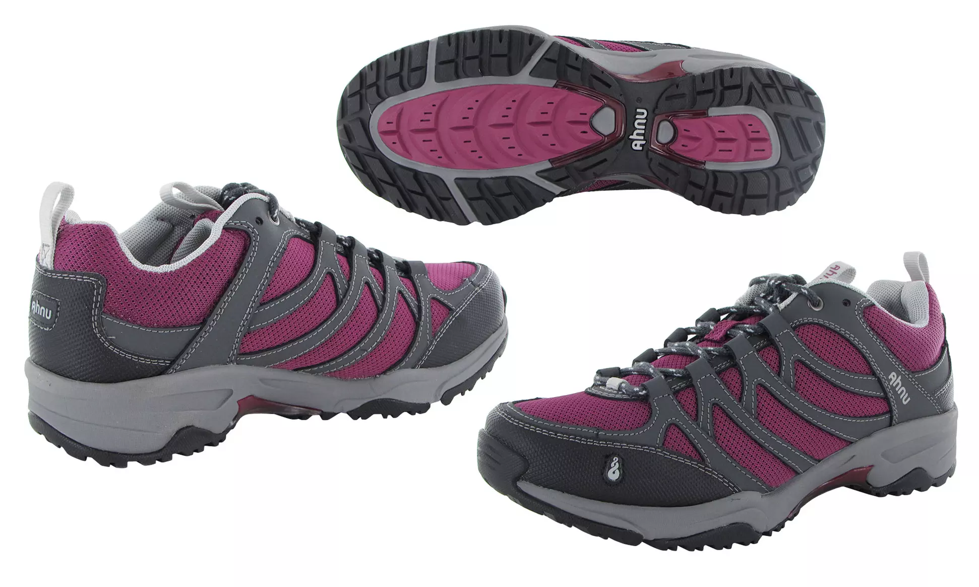 Ahnu Women's Rockridge III Lace-Up Hiking Sneakers (Sizes 7, 7.5, 8) - Second Medium