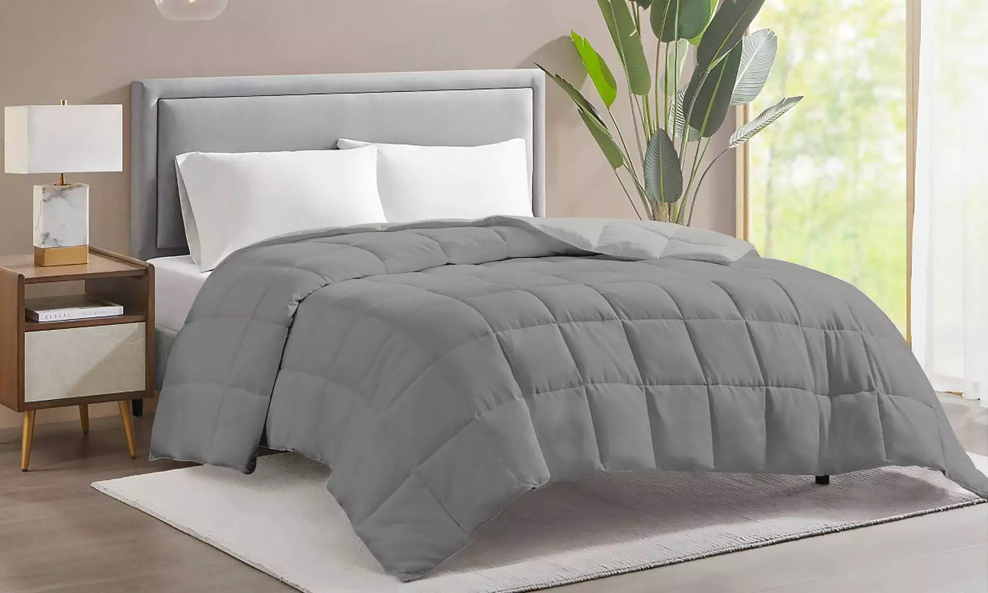 Doppelseitige Mikrofaser-Winter-Bettdecke